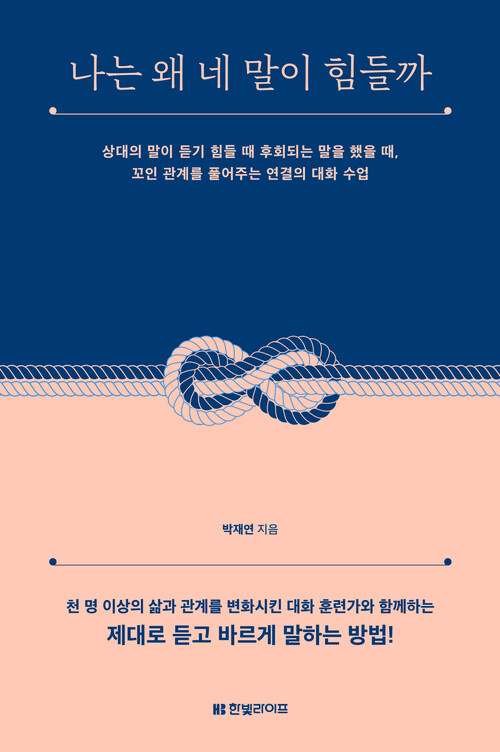 나는 왜 네 말이 힘들까 - 상대의 말이 듣기 힘들 때 후회되는 말을 했을 때, 꼬인 관계를 풀어주는 연결의 대화 수업 (커버이미지)
