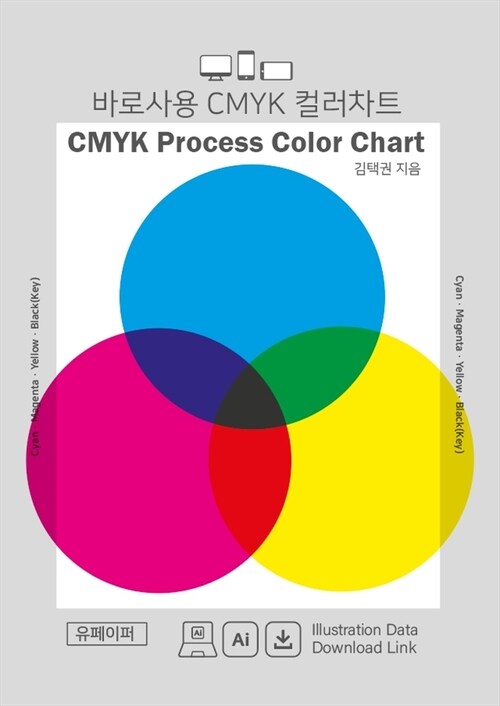 바로사용 CMYK 컬러차트 - CMYK Process Color Chart (커버이미지)