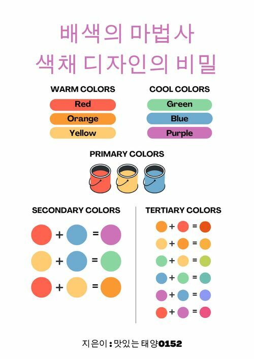 배색의 마법사 색채 디자인의 비밀 (커버이미지)