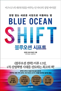 블루오션 시프트 - 경쟁 없는 새로운 시장으로 이동하는 법 (커버이미지)
